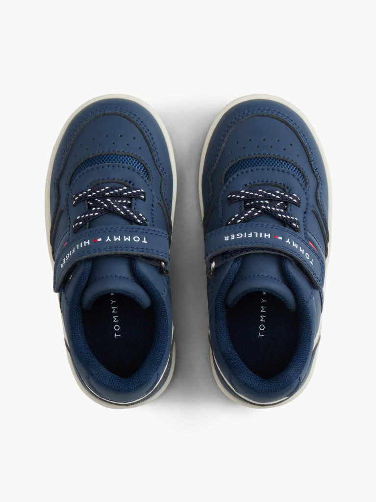 Μπλε Sneakers Με Tonal Σημαία  Παιδί Unisex