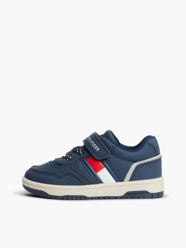 Μπλε Sneakers Με Tonal Σημαία  Παιδί Unisex