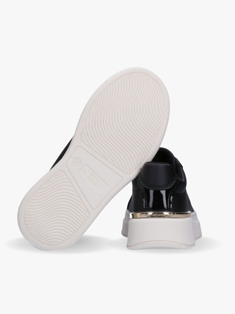 Black TH Monogram Lace-Up Trainers  Girls