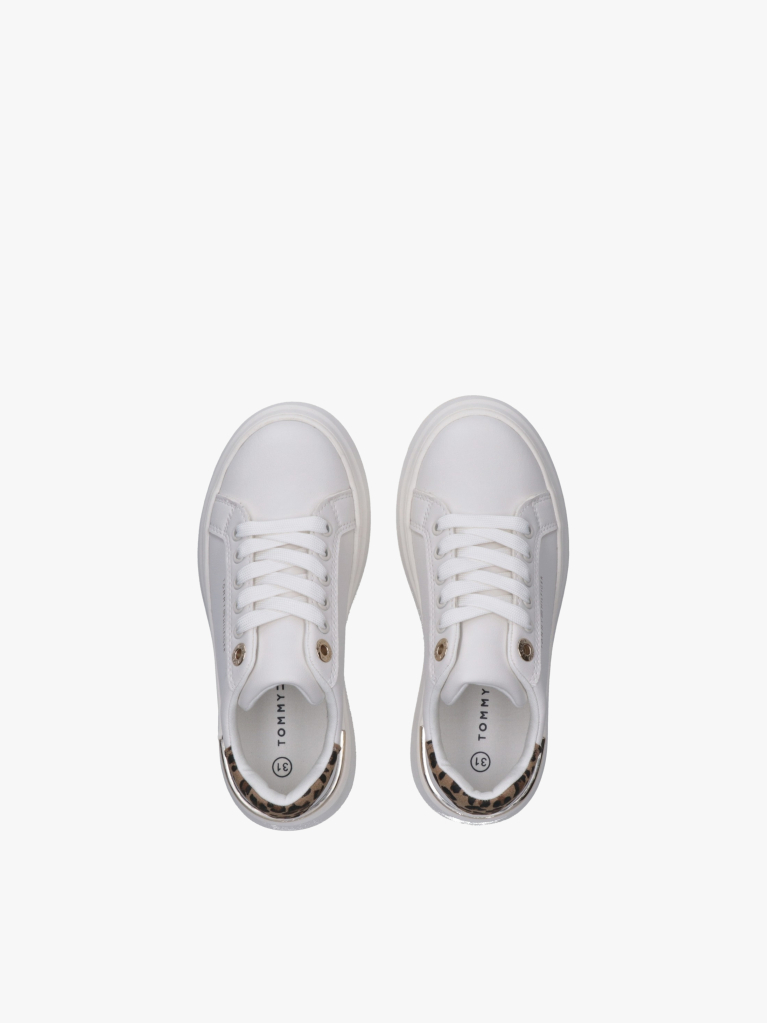 Άσπρο Δετά Sneakers  Κορίτσια