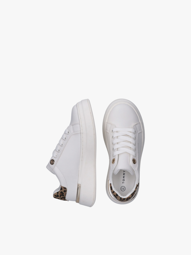 Άσπρο Δετά Sneakers  Κορίτσια