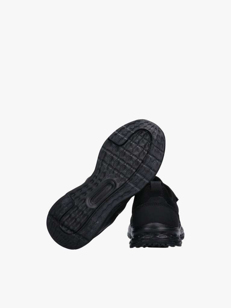 Black Logo Mesh Lace-Up Trainers  Kids Unisex