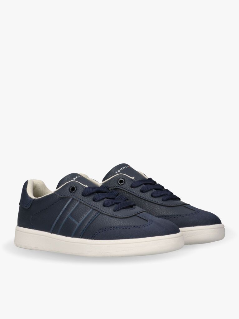 Μπλε Sneakers Με Tonal Σημαία  Παιδί Unisex