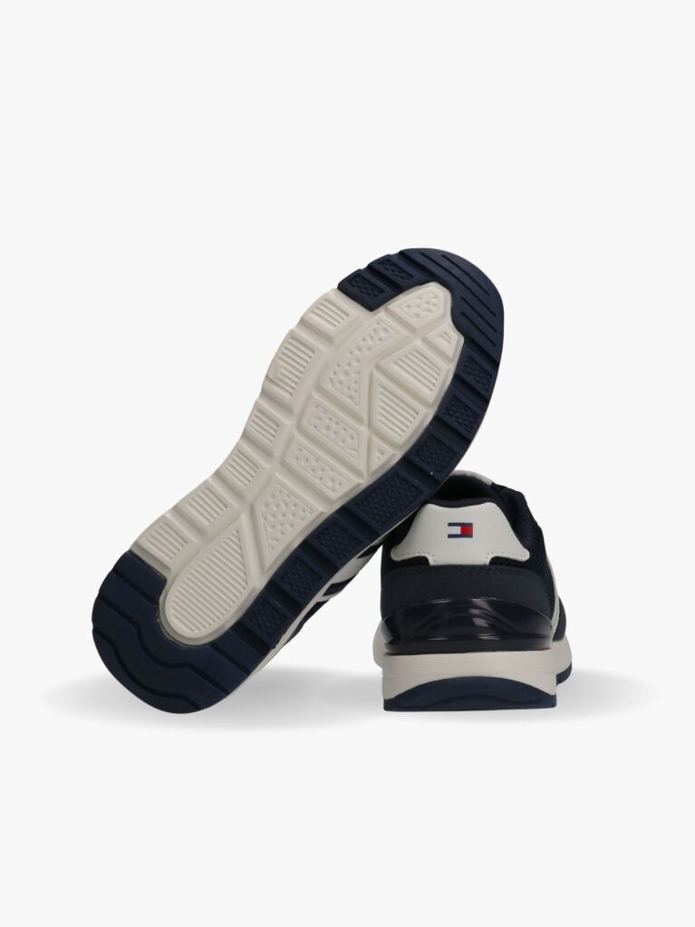 Μπλε Δετά Sneakers Με Χαμηλό Κόψιμο  Παιδί Unisex