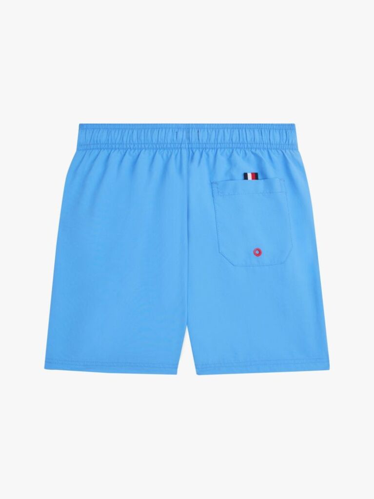 Blue Hilfiger Flag Mid Length Swim Trunks  Boys