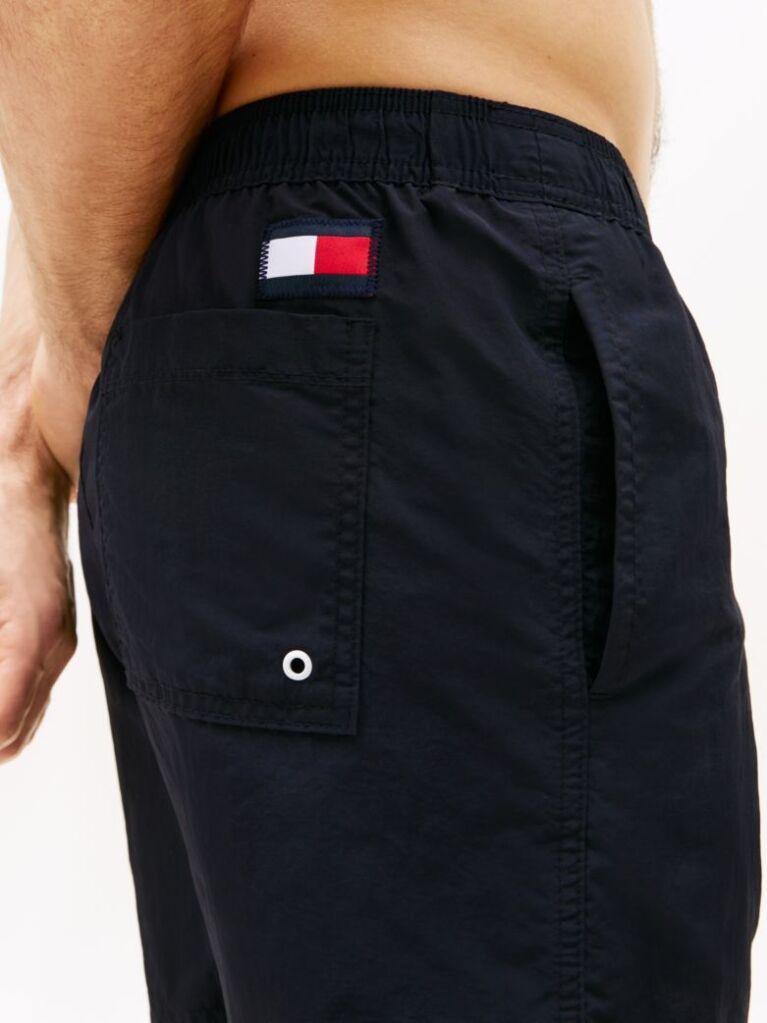 Blue Tommy Flag Swim Shorts  Men
