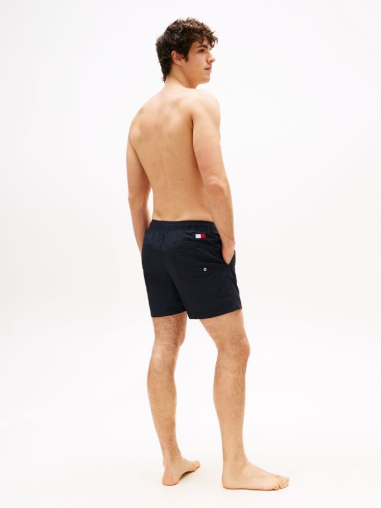 Blue Tommy Flag Swim Shorts  Men