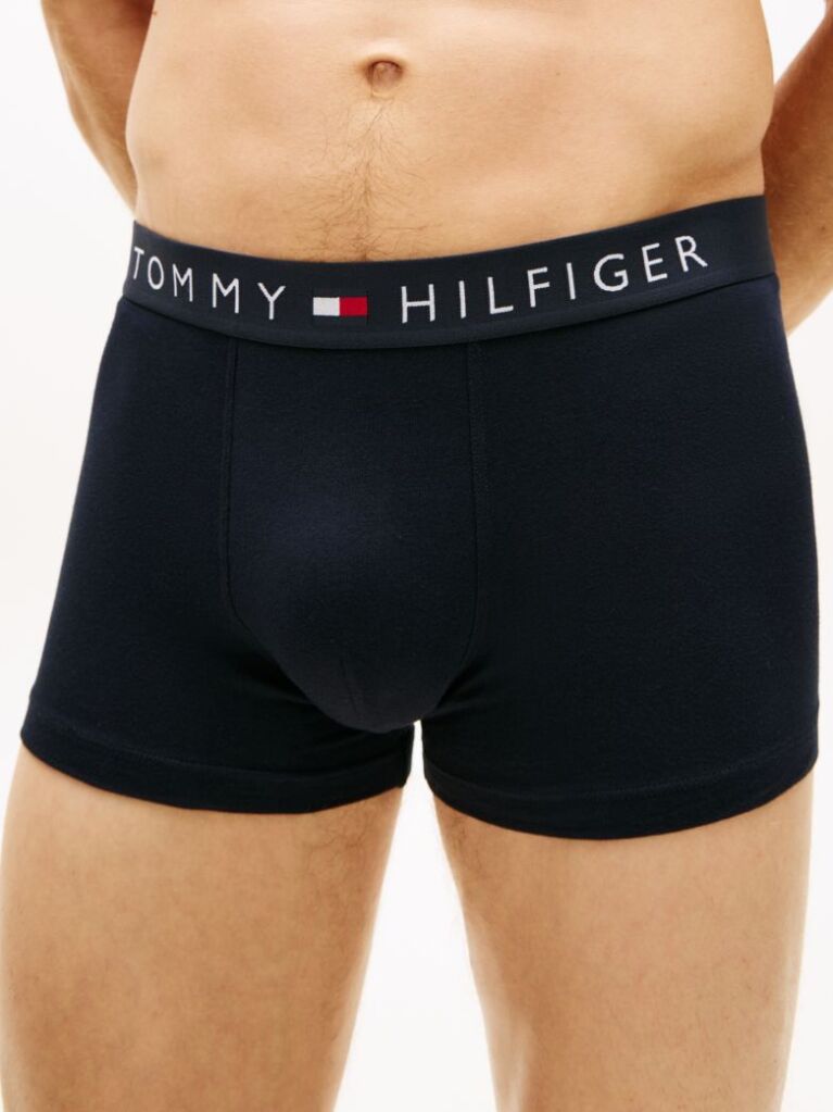 Multi 3-Pack TH Original Logo Waistband Trunks  Men