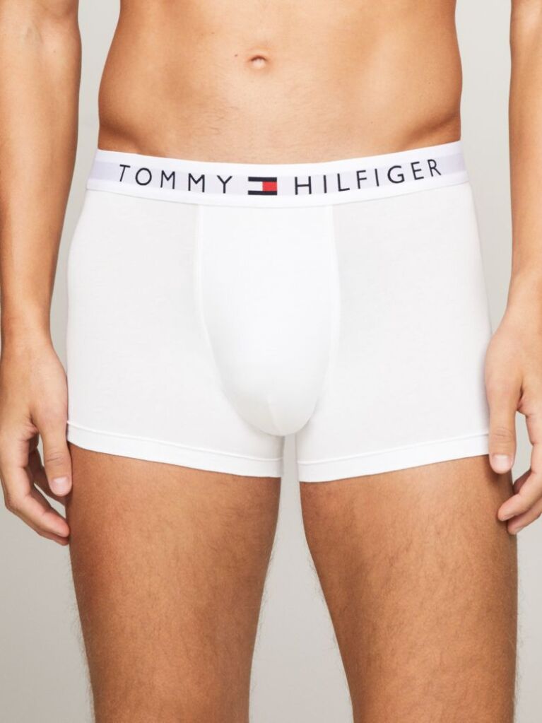 Multi 3-Pack TH Original Logo Waistband Trunks  Men