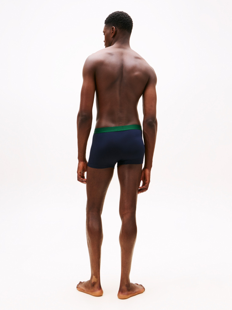 Multi 3-Pack TH Original Logo Waistband Trunks  Men