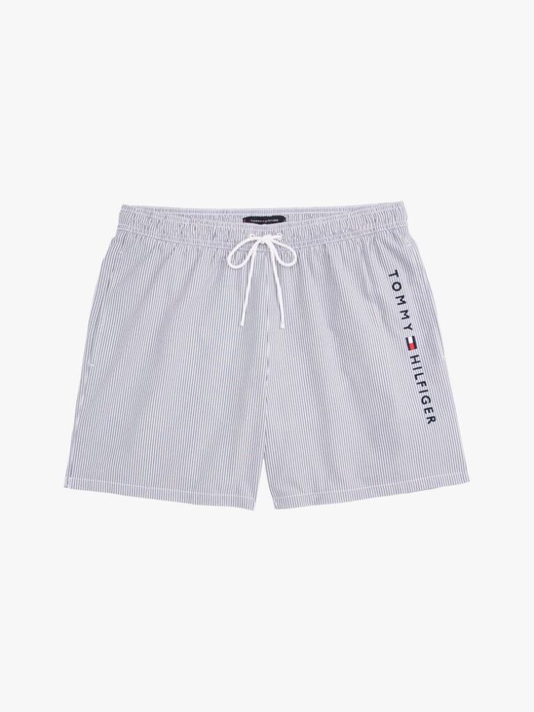 Multi Original Ithaca Stripe Mid Length Swim Shorts  Men