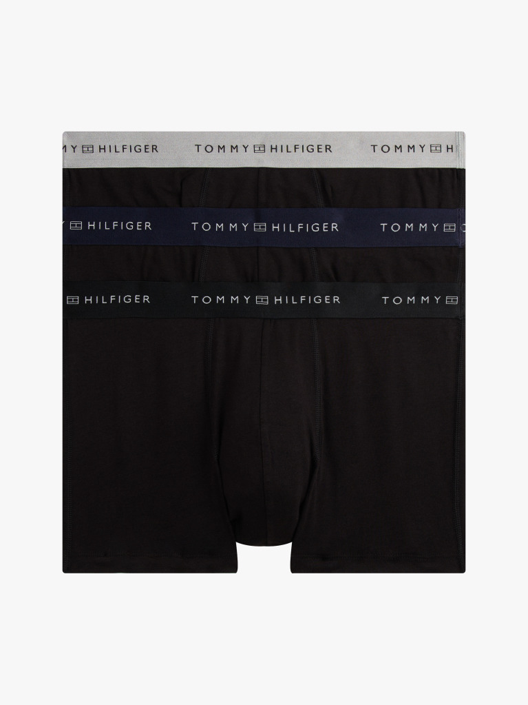 Multi 3-Pack Metallic Logo Trunks Gift Set  Men