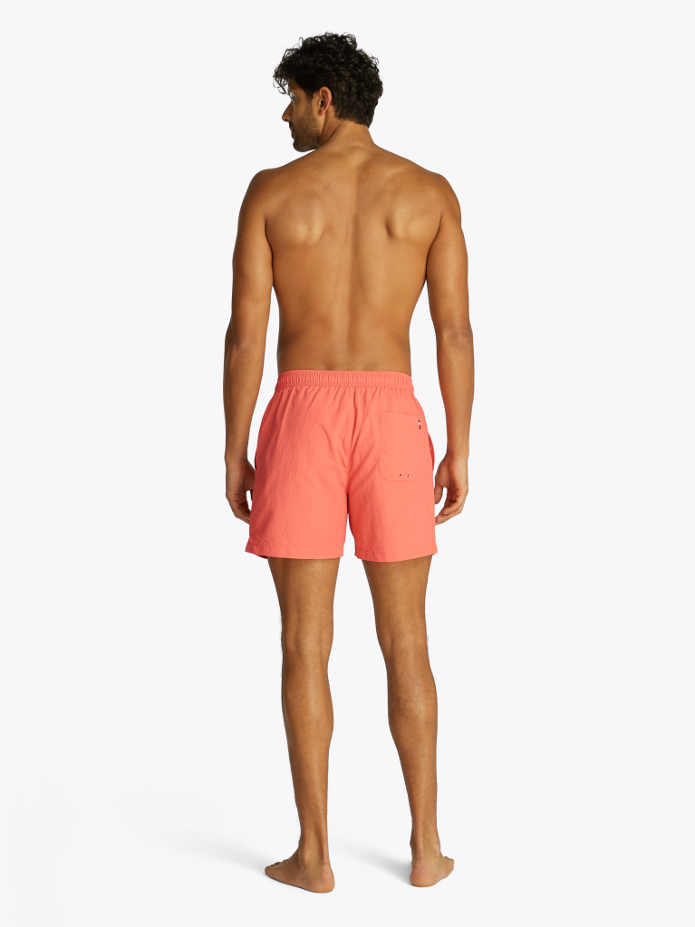 Pink Essential Mid Length Swim Shorts  Men