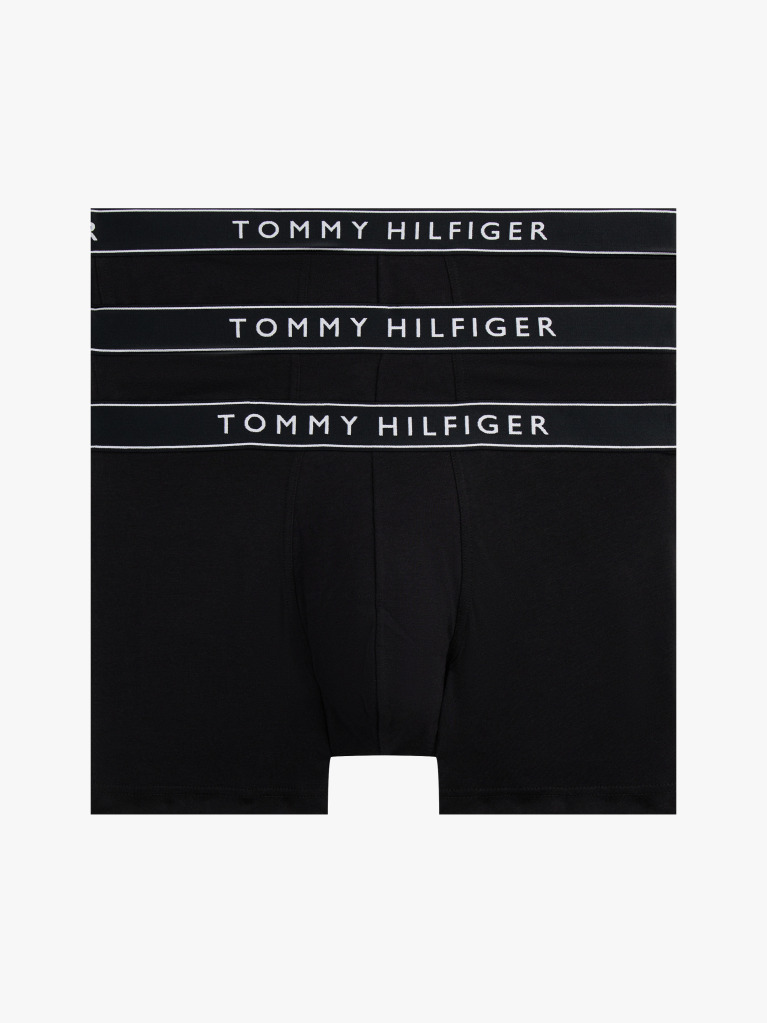 Black 3-Pack Trunks  Men