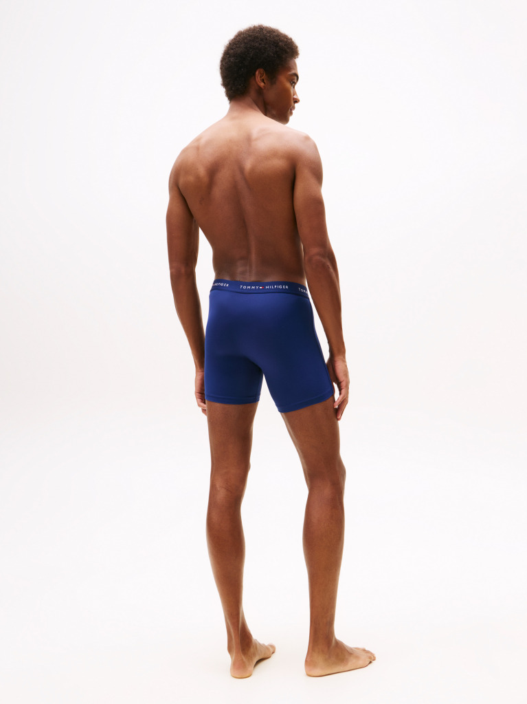 Blue 3P Boxer Brief  Men