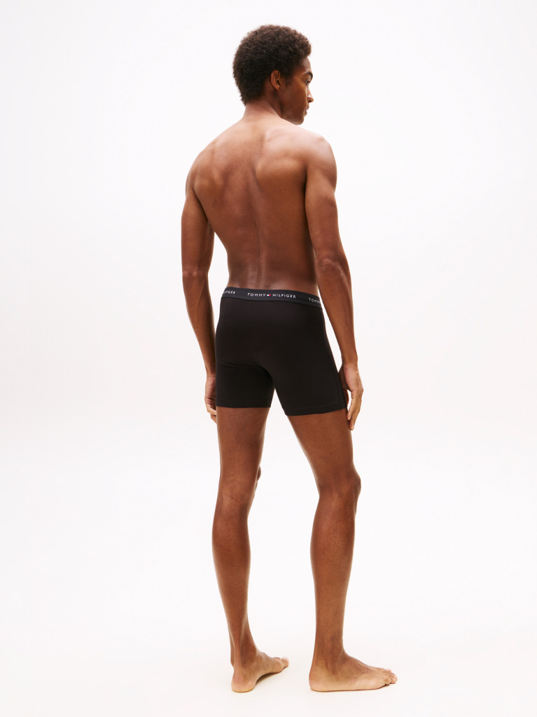 Black 3P Boxer Brief  Men