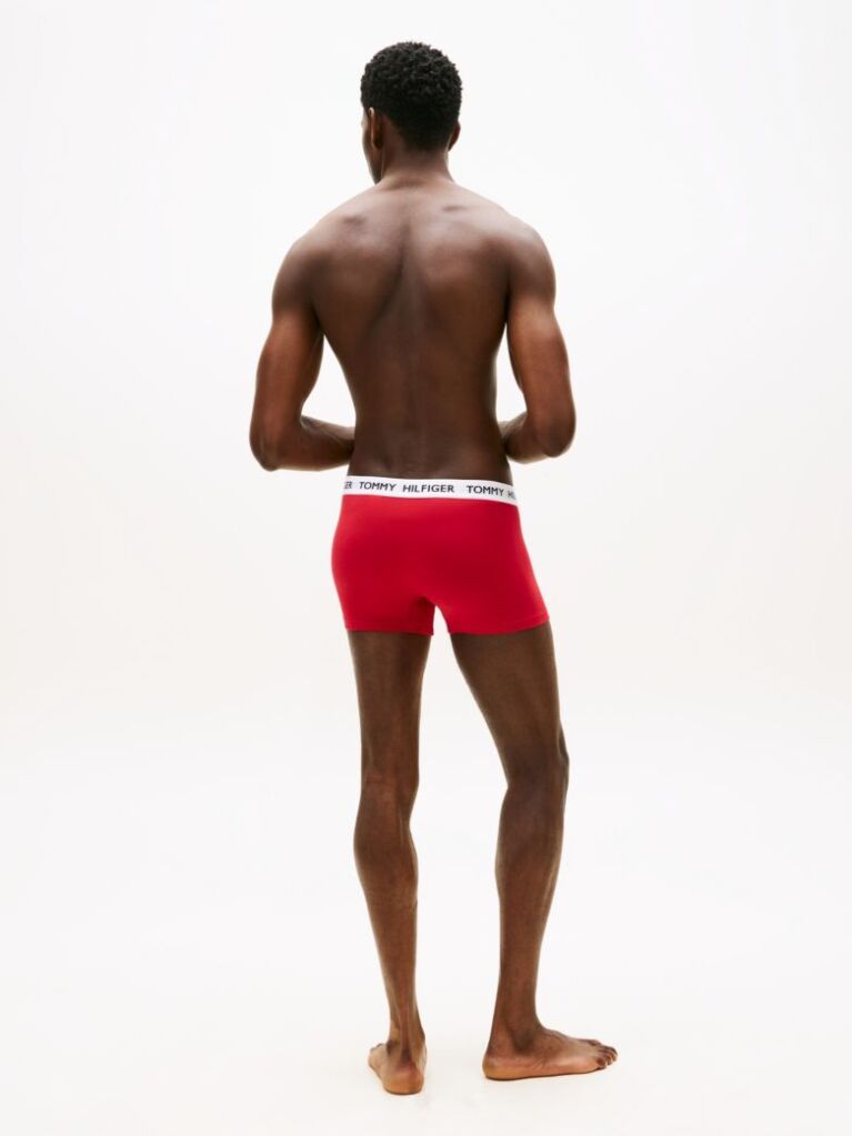 Multi 3-Pack Heritage Logo Waistband Trunks  Men