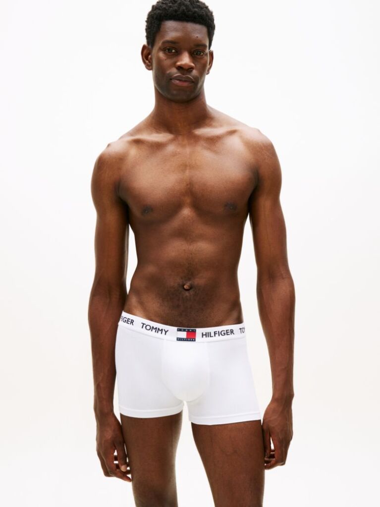 Multi 3-Pack Heritage Logo Waistband Trunks  Men