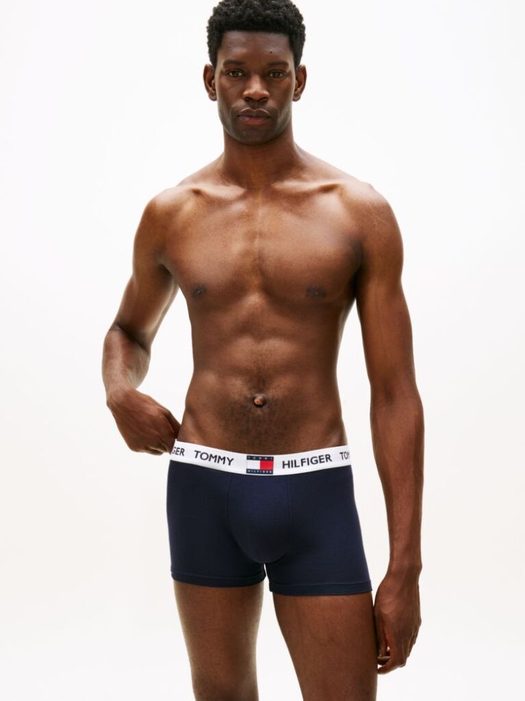 Multi 3-Pack Heritage Logo Waistband Trunks  Men