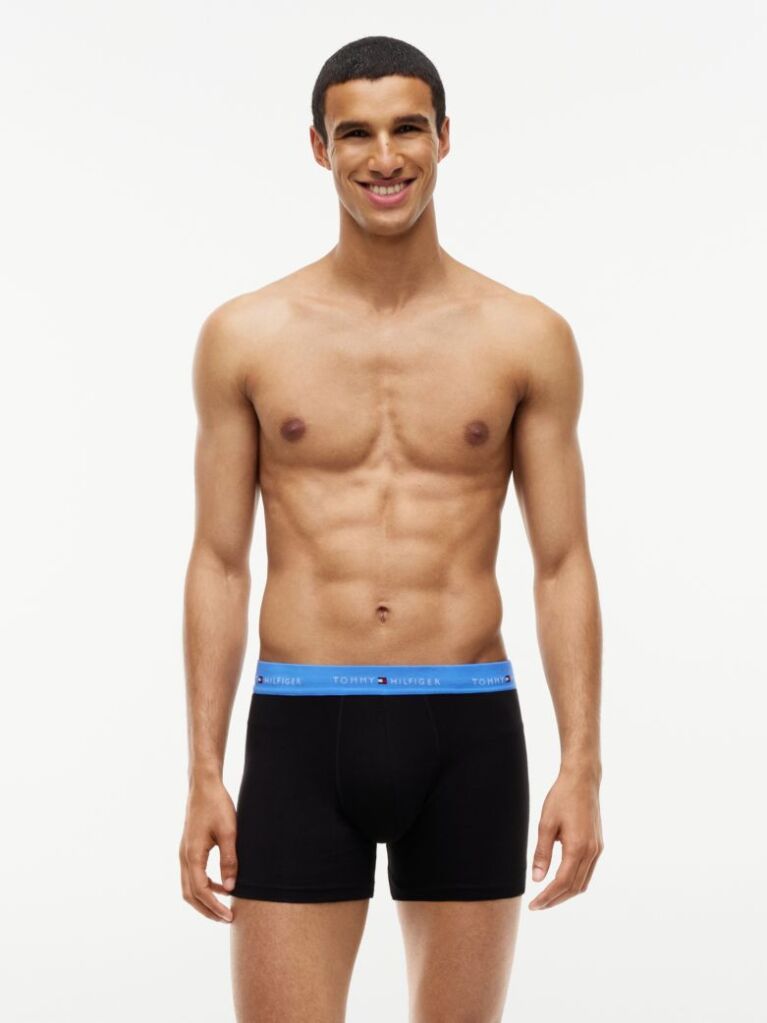 Multi 3-Pack Signature Contrast Waistband Boxer Briefs  Men