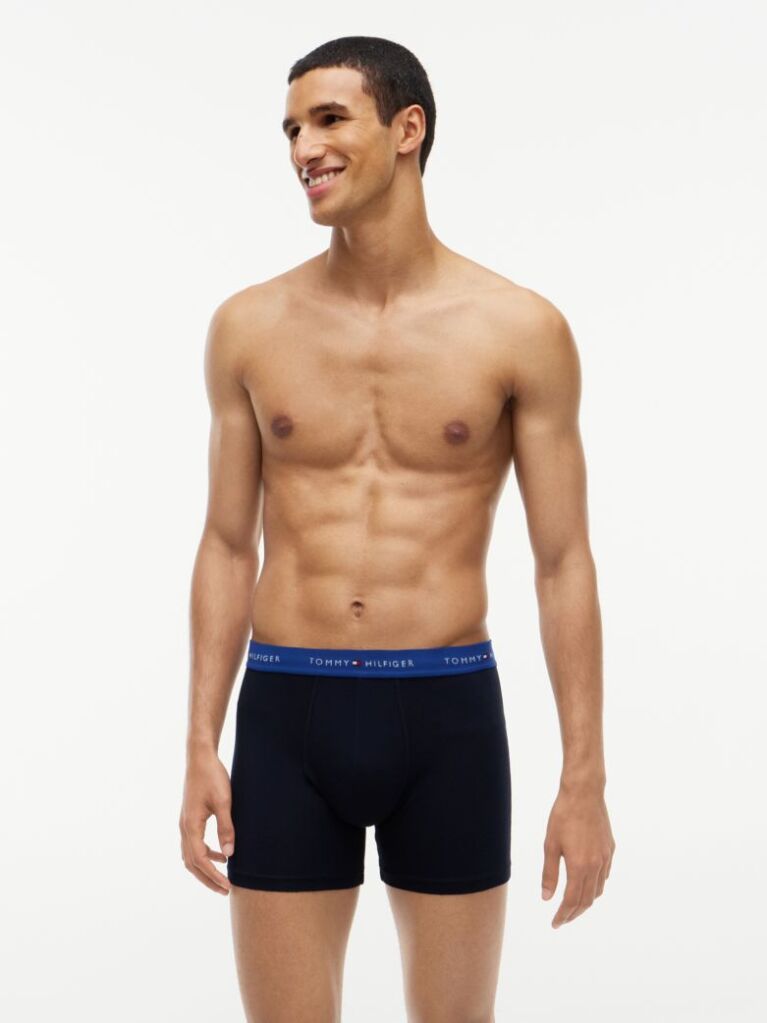 Multi 3-Pack Signature Contrast Waistband Boxer Briefs  Men