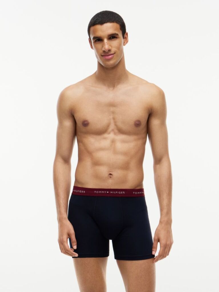 Multi 3-Pack Signature Contrast Waistband Boxer Briefs  Men