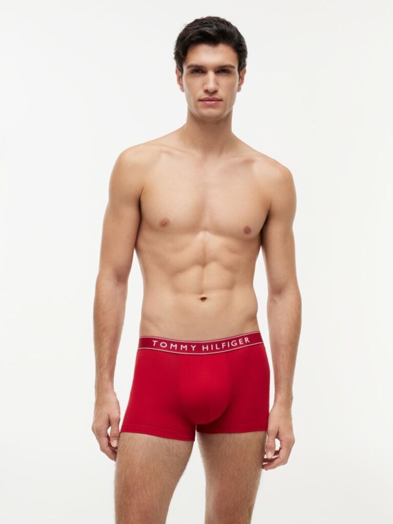 Multi 3-Pack Essential Logo Waistband Trunks  Men