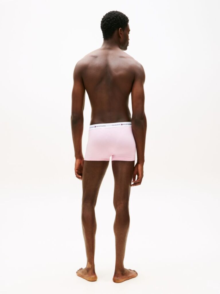 Multi 3-Pack Signature Repeat Logo Waistband Trunks  Men