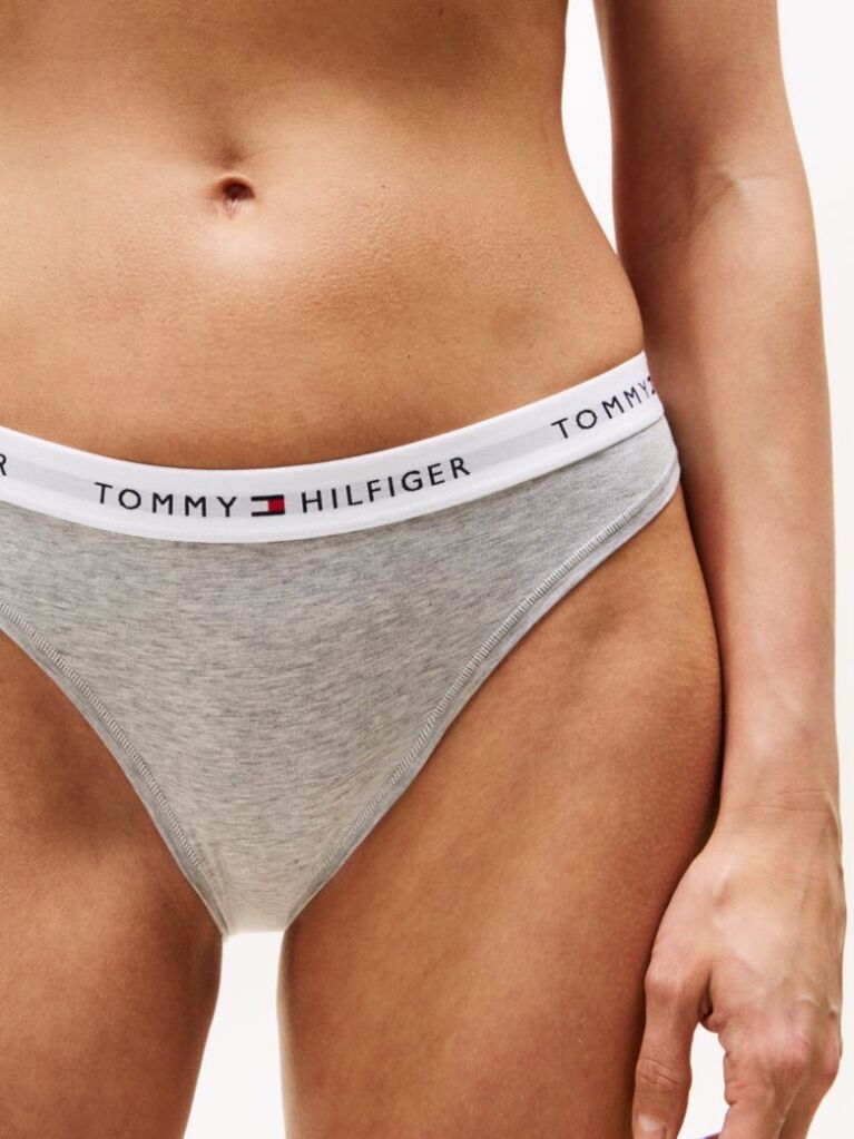 Grey Icon Repeat Logo Briefs  Women