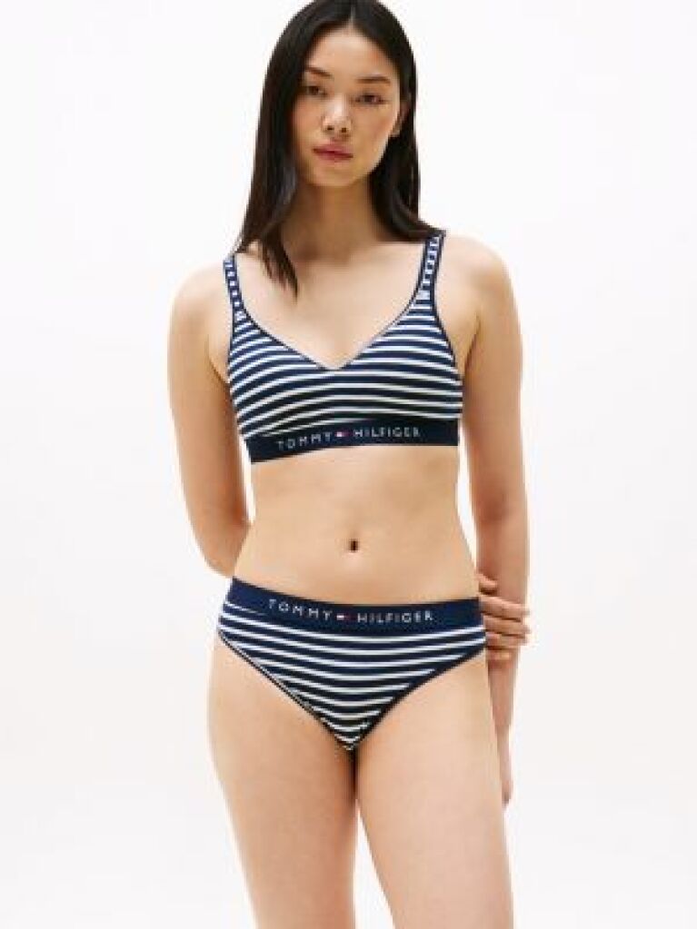 Blue TH Original Stripe Thong  Women
