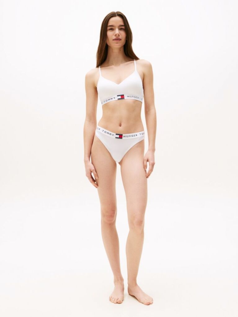 White Heritage Padded Push-Up Bralette  Women