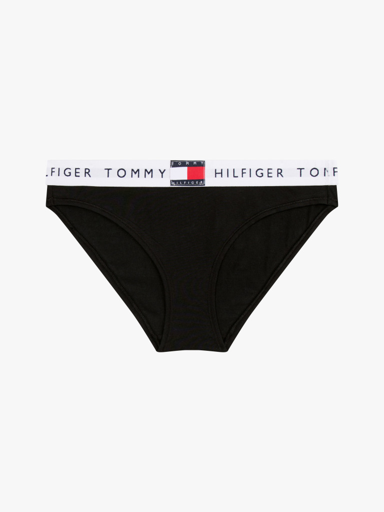 Black Heritage Waistband Logo Briefs  Women