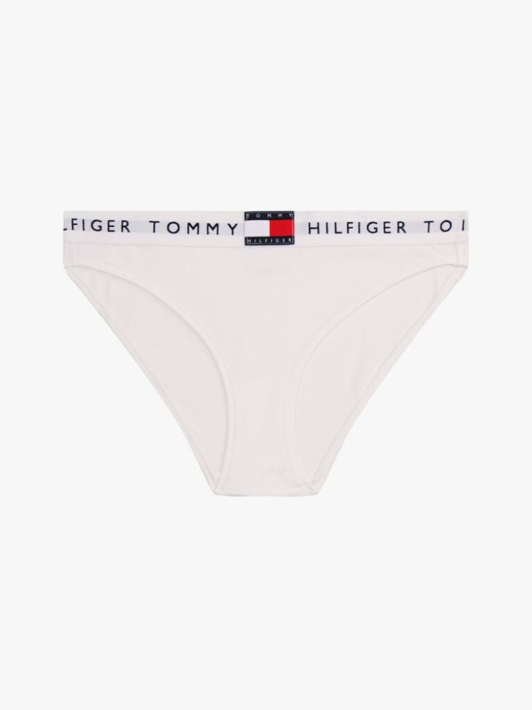 White Heritage Waistband Logo Briefs  Women