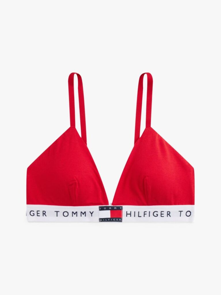 Red Heritage Logo Padded Bralette  Women