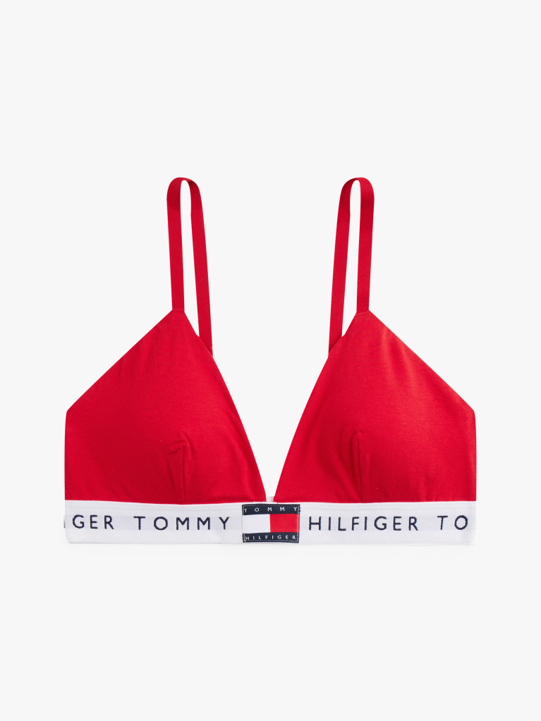 Red Heritage Logo Padded Bralette  Women
