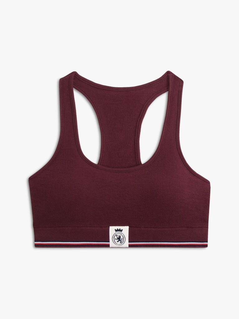 Κόκκινο TH Crest Ριμπ Bralette  Γυναίκες