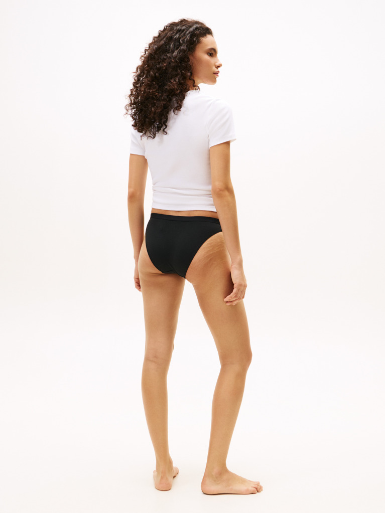 Black 3-Pack Heritage Logo Briefs  Women