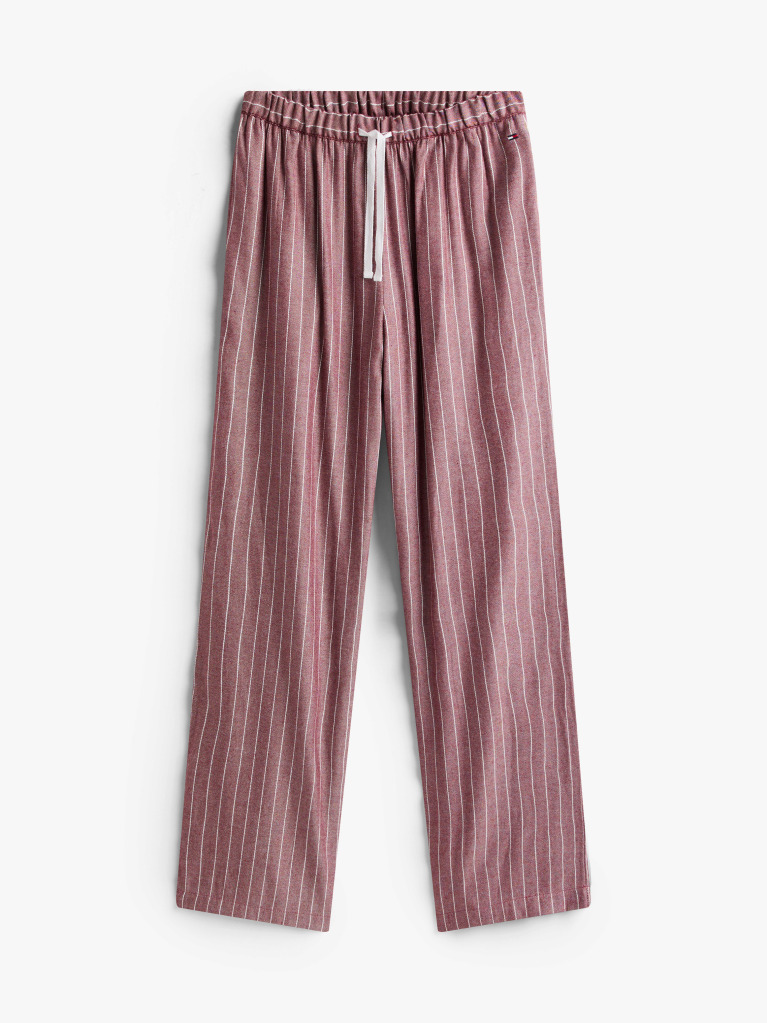Multi Show someone special you care by gifting this three-piece pyjama set, including a long-sleeve top, drawstring bottoms and matching slippers.  Women