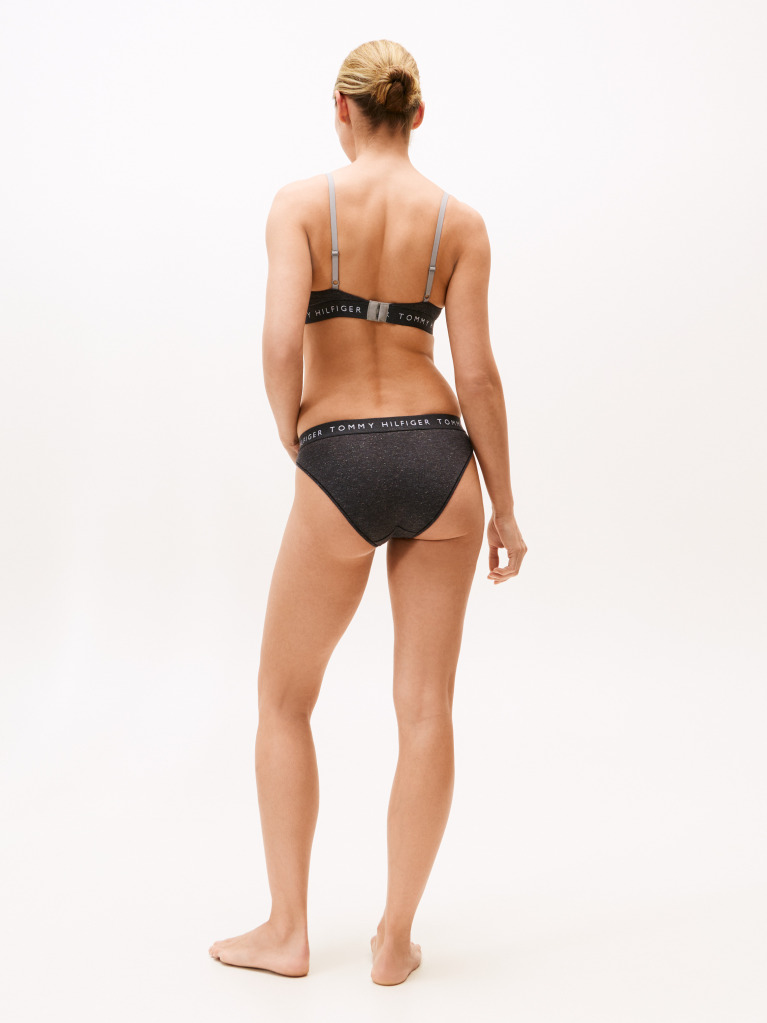 Grey Lurex Bikini  Women