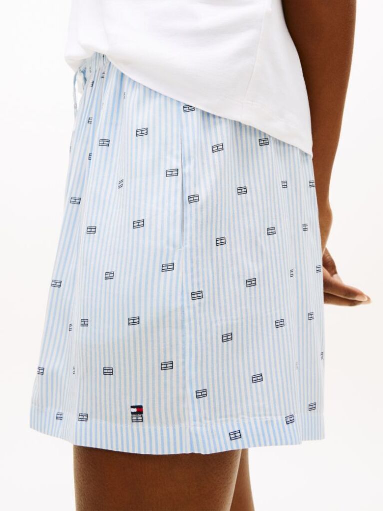 Multi Essential T-Shirt And Shorts Pyjama Set  Women
