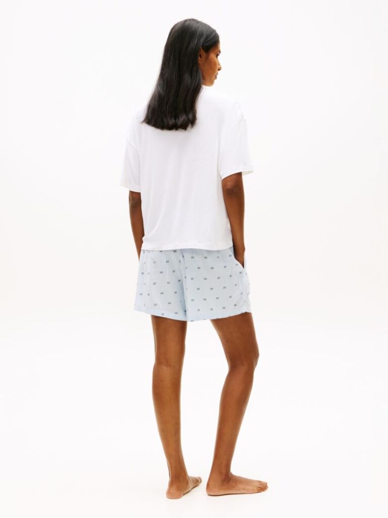 Multi Essential T-Shirt And Shorts Pyjama Set  Women