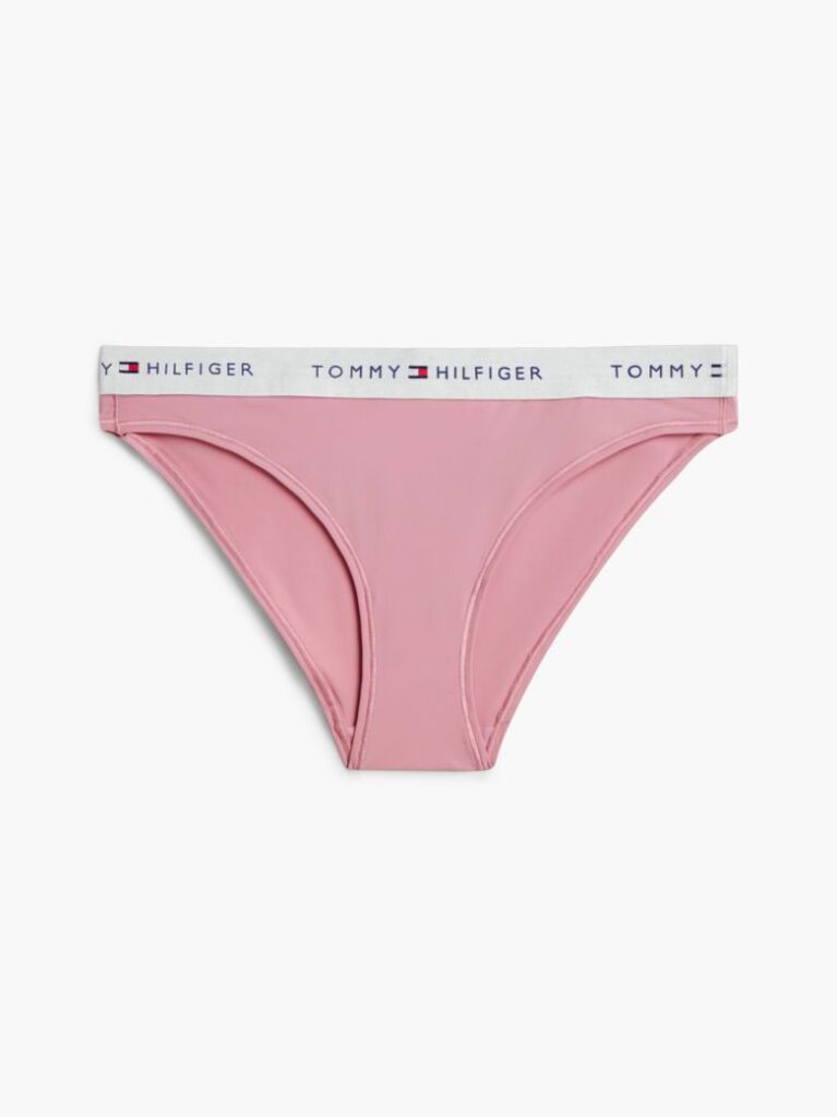 Pink Signature Logo Microfibre Briefs  Women