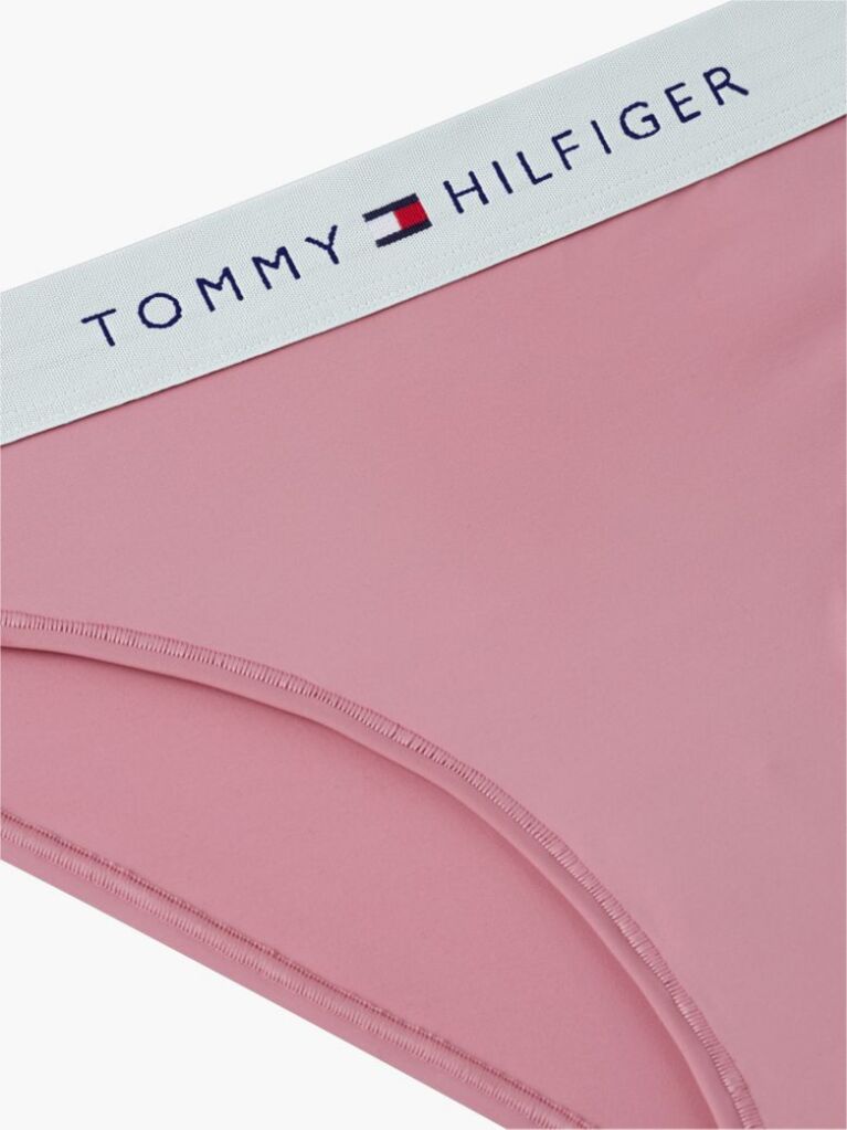 Pink Signature Logo Microfibre Briefs  Women