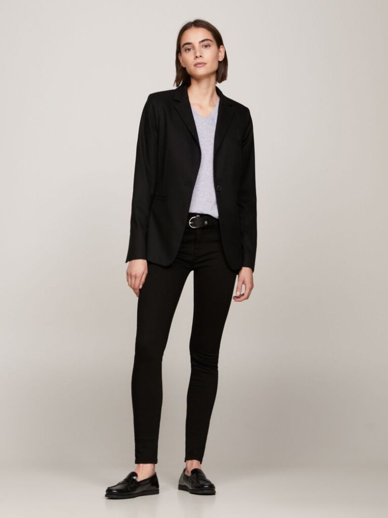 Black Como Heritage Skinny Fit Jeans  Women