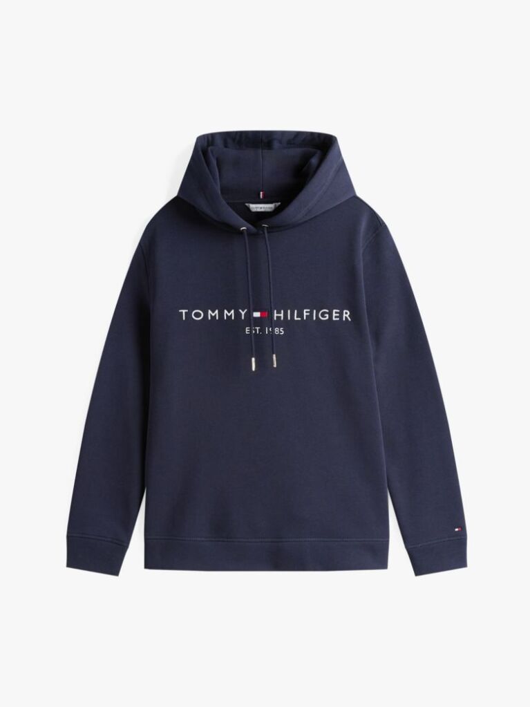 Blue Essential Logo Hoody  Women