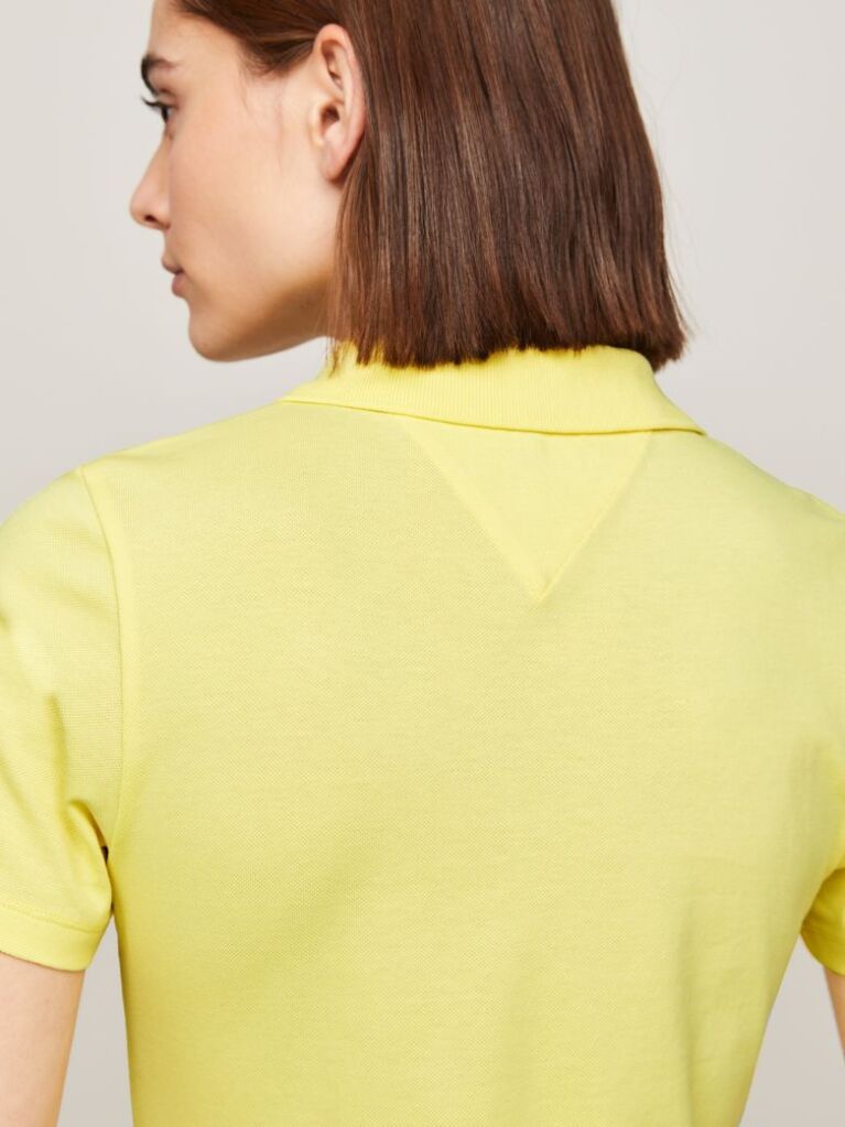 Yellow 1985 Collection Slim Fit Polo Dress  Women