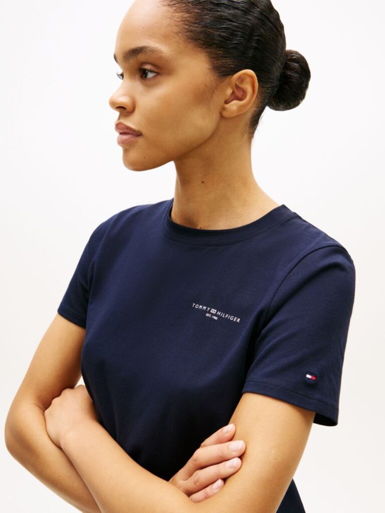 Blue 1985 Collection Crew Neck T-Shirt  Women