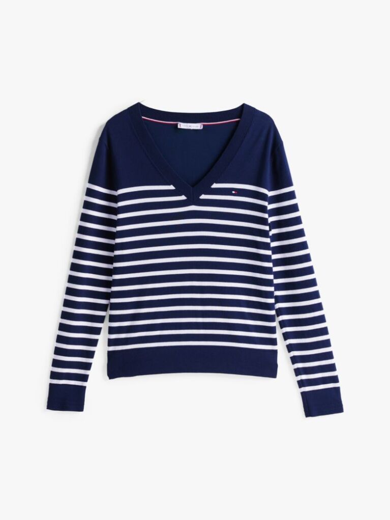 Multi Jersey V-Neck Jumper  Women