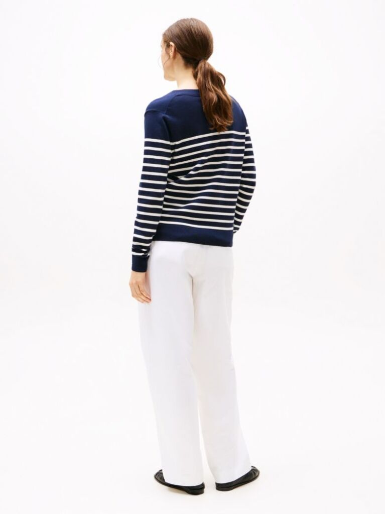 Multi Jersey V-Neck Jumper  Women
