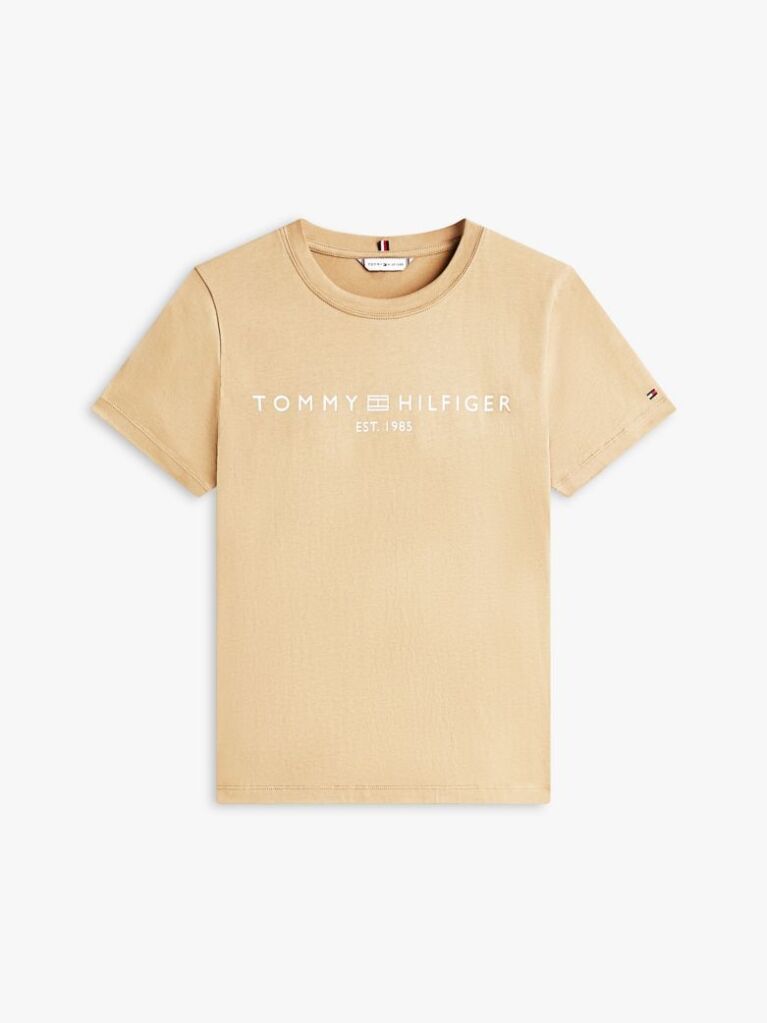 Brown Logo Crew Neck T-Shirt  Women